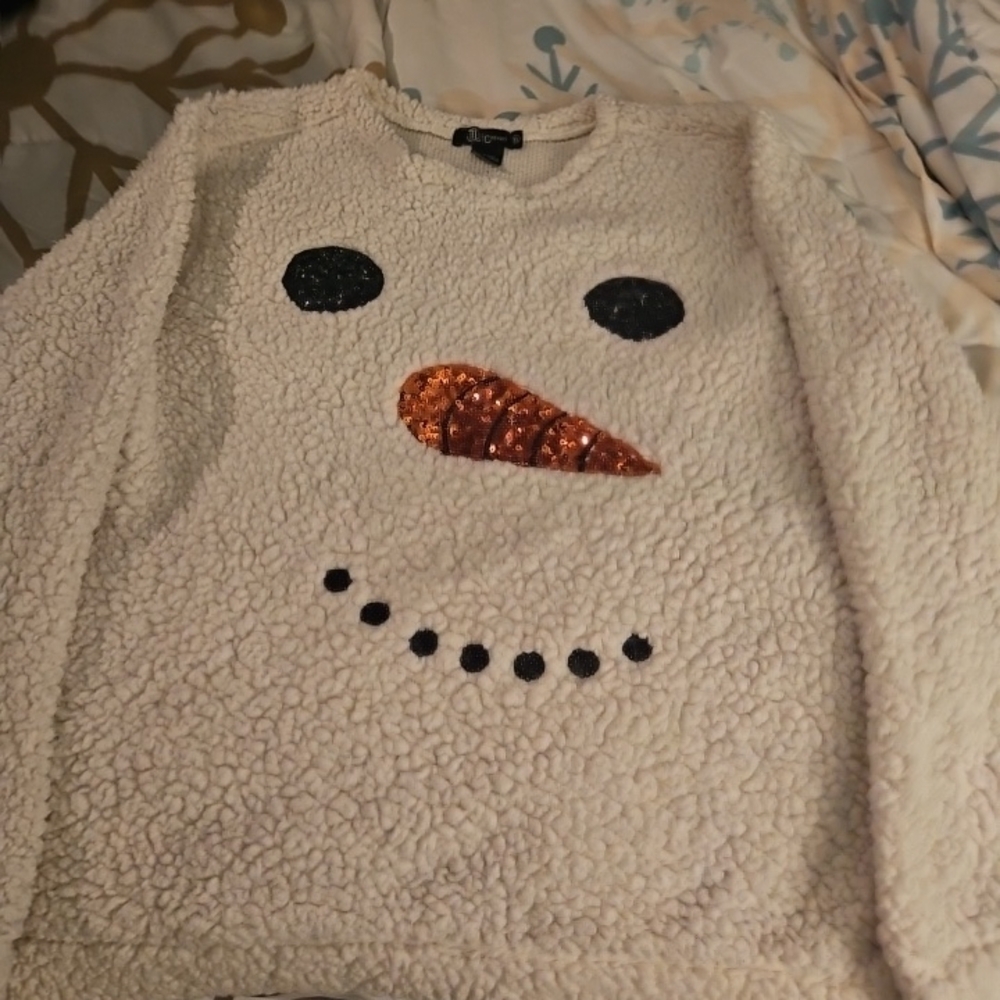 Miss Chievous Cream Textured Sweater